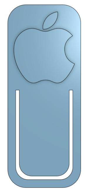 Apple Logo Book Mark