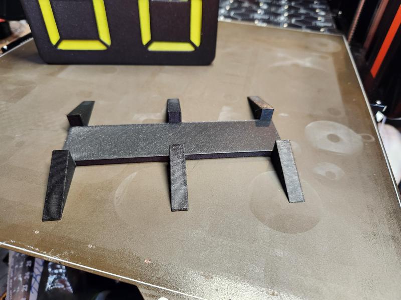 Stand for the two digit counter