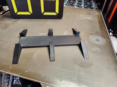 Stand for the two digit counter