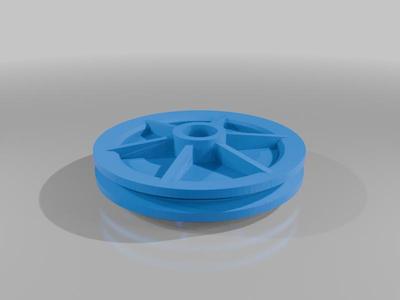 Garage door idler pulley