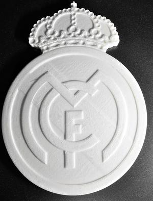 Real Madrid 3D Wall Logo