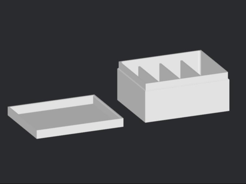 Separated Storage Box