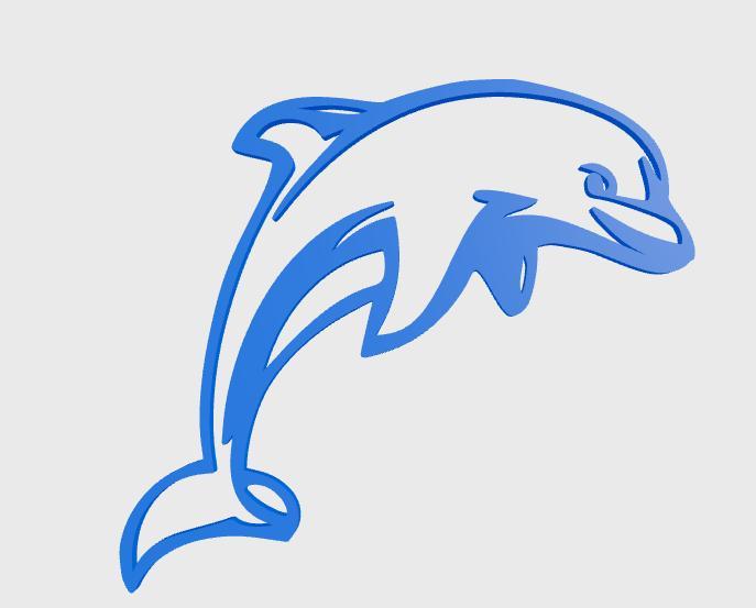 Dolphin wall art (fixed)