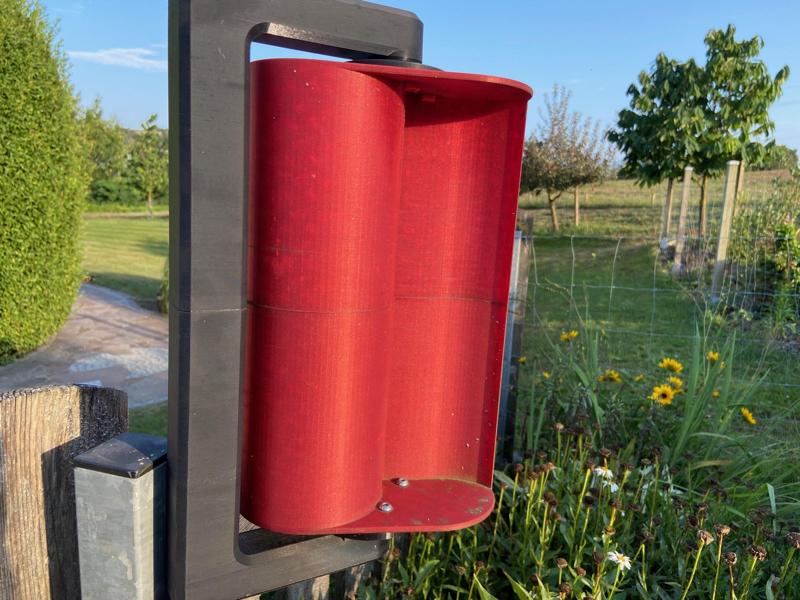 Savonius Rotor with Rahai profile, Wind Spinner, Wind Wheel, Wind Turbine / Windrad, Windturbine