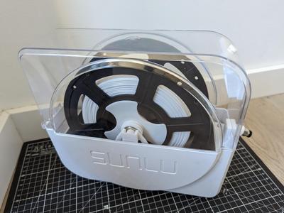 Sunlu S1 dryer filament spool V1 roller mod