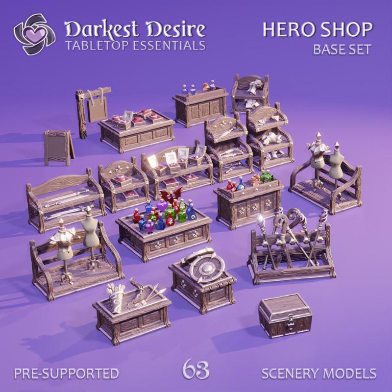 Hero Shop - Base Set