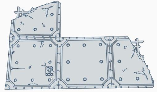 Empire Section floor tiles