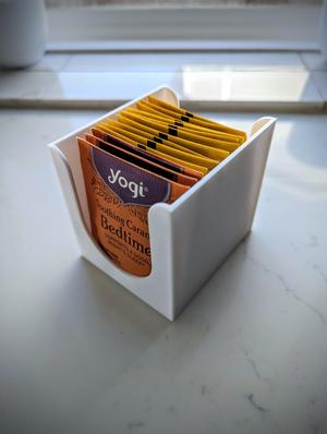 Tea Holder Box (Sturdy)