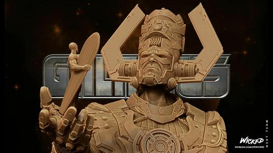 WICKED MARVEL GALACTUS SCULPTURE: TESTED AND READY FOR 3D PRINTING