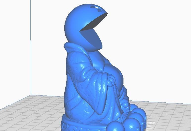 Pac-Man Buddha w/ Ghosts (Retro Collection)