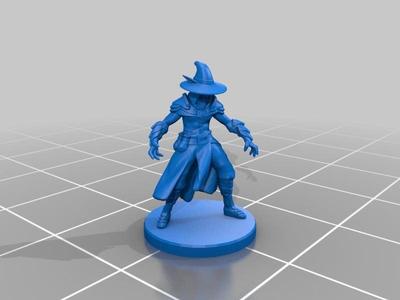 Elf Wizard Miniature (Male)