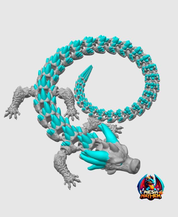 Articulated Dragon 29 Mesh Mayhem