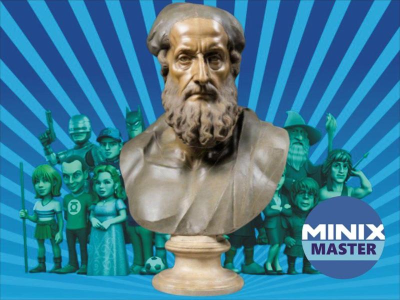 bust of leonardo da vinci