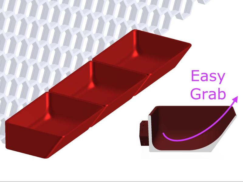 HSW Bin - Honeycomb Storage Wall