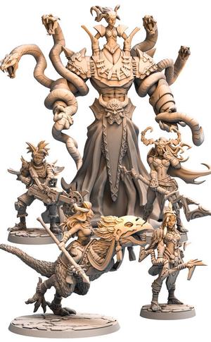 PRE-SUPPORTED Chapter XIII Forest of Loses - 32mm - DnD