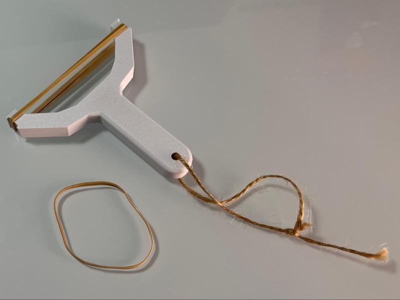 Rubber Band Slingshot