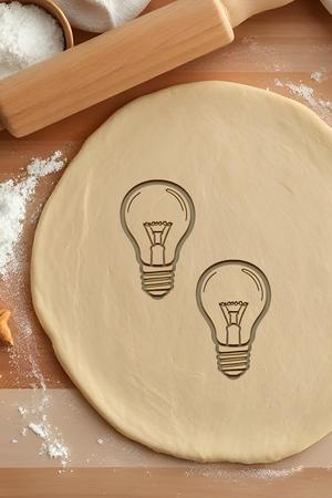 Lightbulb Cookie Cutter, Biscuit Cutter