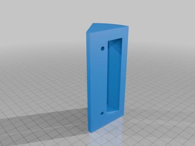 Ring wired door bell wedge 45 degree