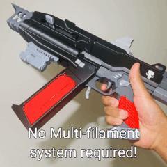 Helldivers 2 SMG 32 Reprimand Machine Gun Rifle Replica Prop Cosplay 3D print printable