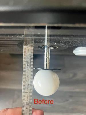 7.2 mm spacer for Sanwa JLF joystick for TAITO Vewlix/Chewlix, câle pour joystick Sanwa adaptée aux Chewlix