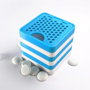 Strata Box - assembled stripes and a print-in-place hinged lid