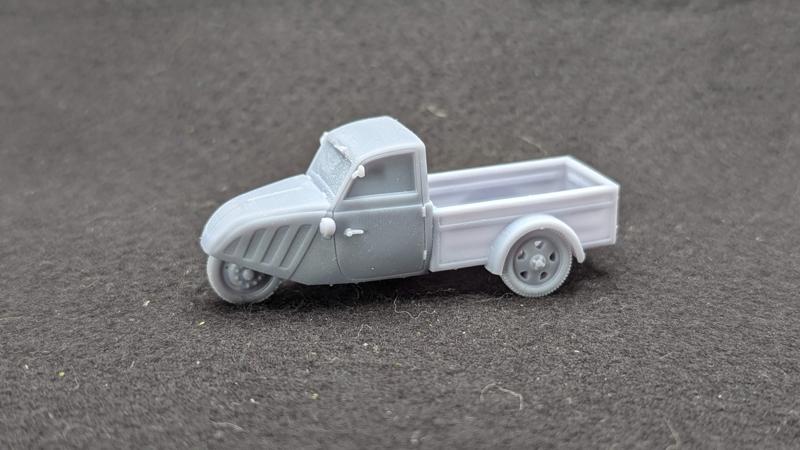 Tricycle car Framo 1933 DKW-JF (3-wheeler) (Germany, Interwar+WW2)