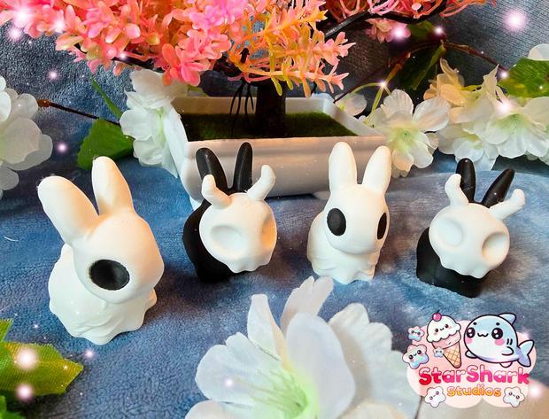 Spooky Loaf Bunnies Rabbit Kawaii Cottage Core Animal STL
