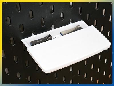 Secret Shelf for IKEA Skadis (small)