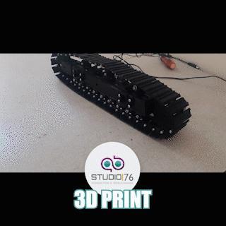 Escavadeira Cat 390F 1/14 RC - Esteira Rolante