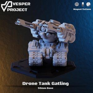 Drone Tank Gatling