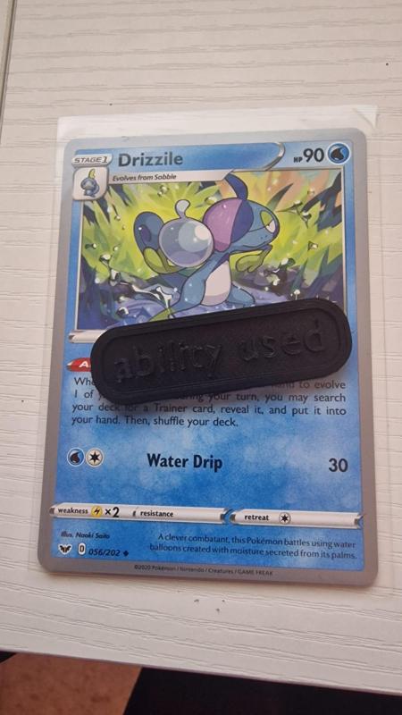 Ability Used Marker // Habilidad Usada