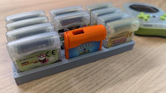 Pokemon Mini cart stand