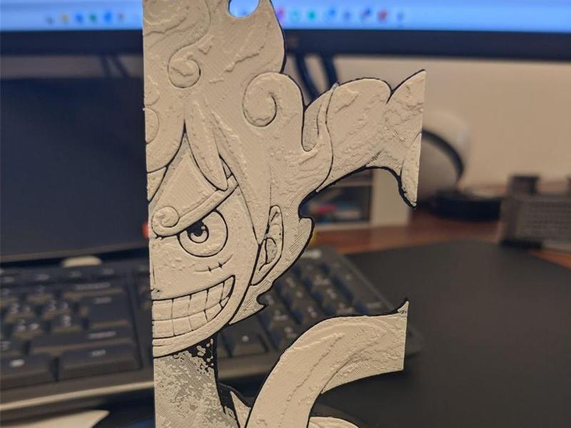 Luffy Gear 5 - HueForge