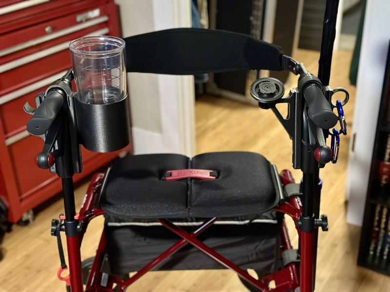 Nexus Rollator Walker Cup and Accesory Holder Ver 1.2