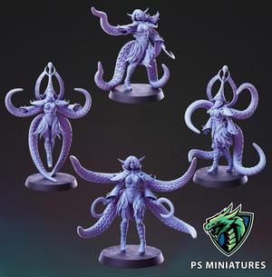 Elf Eldritch Cultist - Bundle + Pinups