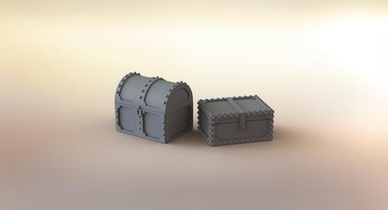 Medieval Chest and Trunk