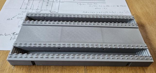 Double Inspection Pit HO / Fosse d'entretien Double en HO