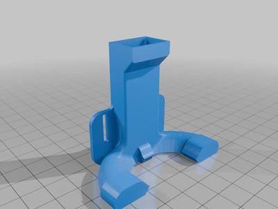 HEvo HyperCube Evo Height Adjustable 3-slot Fan Duct fixed