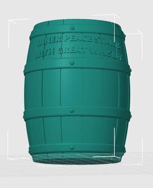 alcoholics pen holder