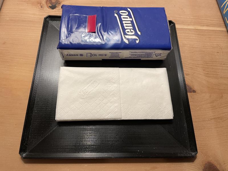 Rectangular flat plate