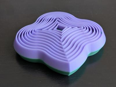 Girl Scout Trefoil Fidget 