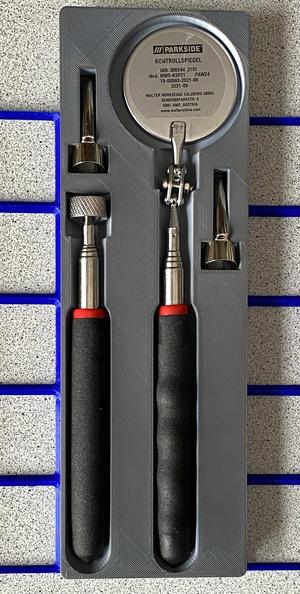 Gridfinity Tray for Magnetic Tools (Parkside, Lidl)