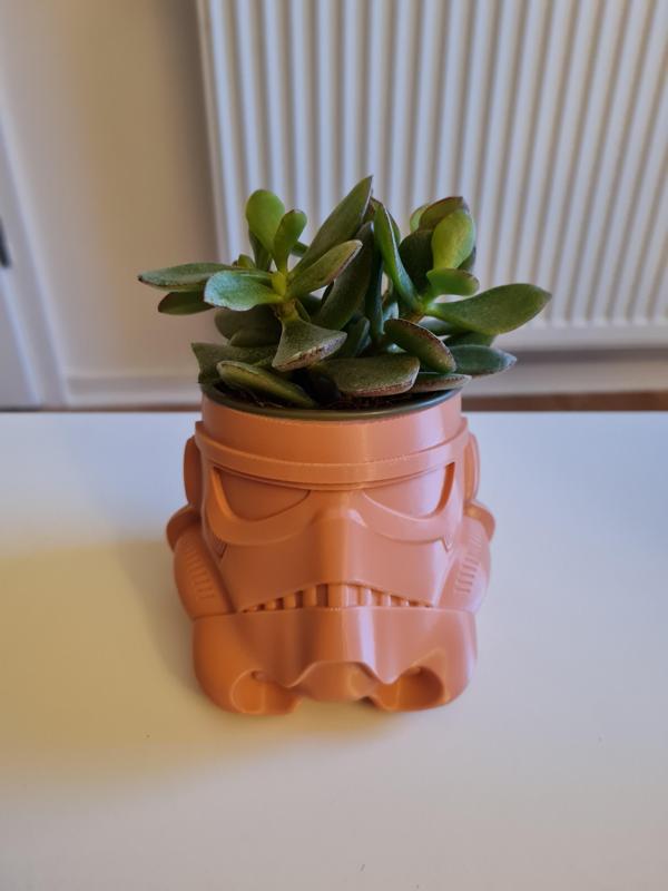 Storm Trooper Planter Pot