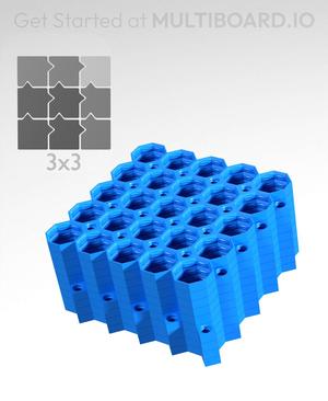 5x5 Tiles - 3x3 Board - Ironing Stack