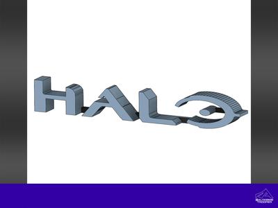 HALO 3D logo