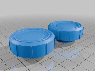 Boton de radio de los años 50