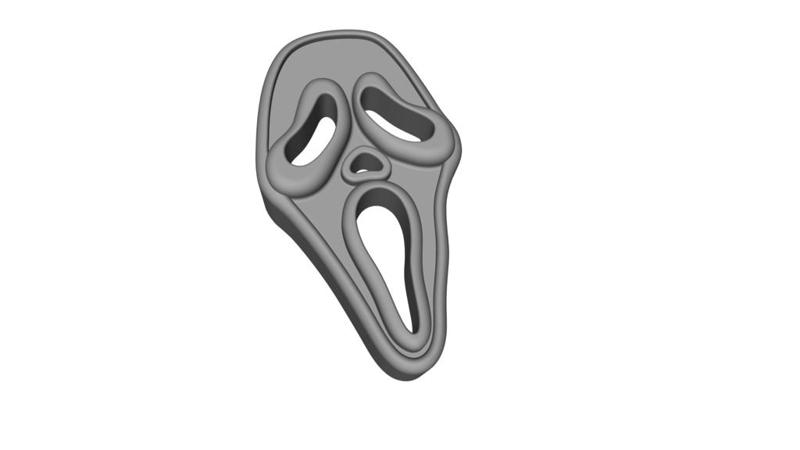 Scream-Style Ghost Face