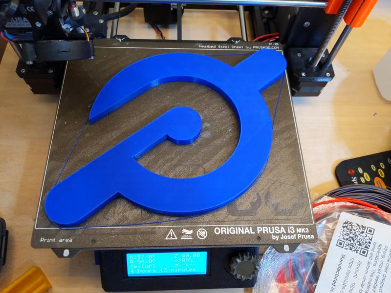 Peloton logo for your workout room