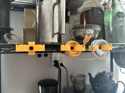 Metro Wire Shelving Cable Organizer