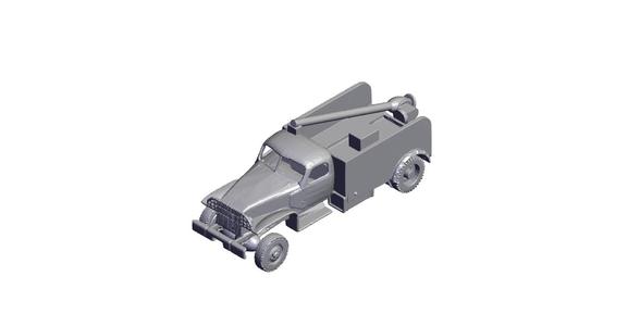 1/87 Scale Chevrolet G7163 Telephone Earth Borer.stl